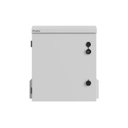 Szafa rack wisząca 10 cali hermetyczna IP55 montaż na ścianie/słupie 420x300x500mm szara (złożona) 