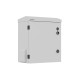 Szafa rack wisząca 10 cali hermetyczna IP55 montaż na ścianie/słupie 420x300x500mm szara (złożona) 