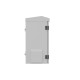 Szafa rack wisząca 10 cali hermetyczna IP55 montaż na ścianie/słupie 420x300x500mm szara (złożona) 