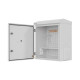 Szafa rack wisząca 10 cali hermetyczna IP55 montaż na ścianie/słupie 420x300x500mm szara (złożona) 