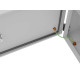 Szafa rack wisząca 10 cali hermetyczna IP55 montaż na ścianie/słupie340x250x500 szara (złożona)