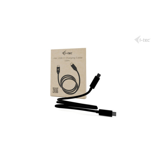 Kabel USB-C TB5 1.8m, czarny