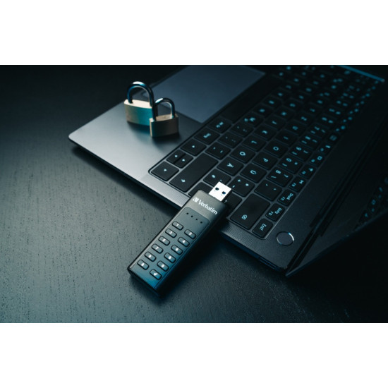 Pendrive 64GB Keypad Secure Szyfrowanie AES 256 Bit, klawiatura 