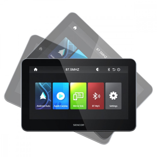 Kamera cofania CarPlay i Android Auto SCT M750