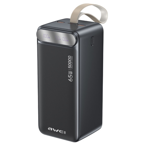 Powerbank 50000mAh 65W PA-81 2xUSB-A/USB-C 