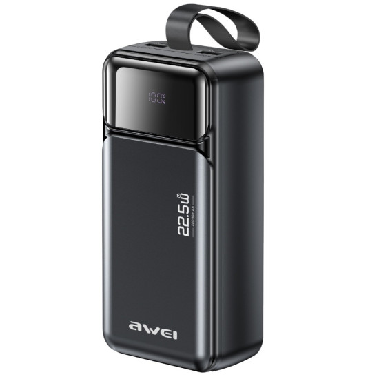 Powerbank 40000mAh 22,5W PA-105 PD 3xUSB-C 