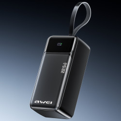 Powerbank 40000mAh 22,5W PA-105 PD 3xUSB-C 