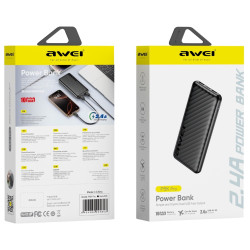 Powerbank 10000mAh P5K Pro 2xUSB 