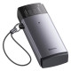 Czytnik kart USB 3.0 SD + microSD szary