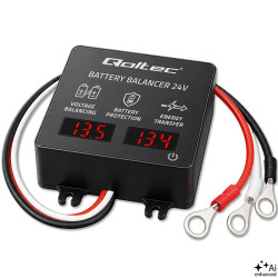 Balanser napięcia 24V do akumulatorów 2x12V | 5A | AGM GEL LiFePO4 | LED 
