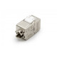 Moduł (gniazdo) Keystone RJ45 (8P8C) kat.6A, STP, ekranowany, beznarzędziowy, osłona przeciwpyłowa