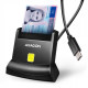 Czytnik smart kart identyfikacyjnych USB-C CRE-SM4NC 