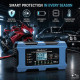 Ładowarka 12V 10A | Prostownik z funkcją naprawy | AGM GEL LiFePO4 