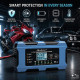 Ładowarka 12V 6A | Prostownik z funkcją naprawy | AGM GEL LiFePO4