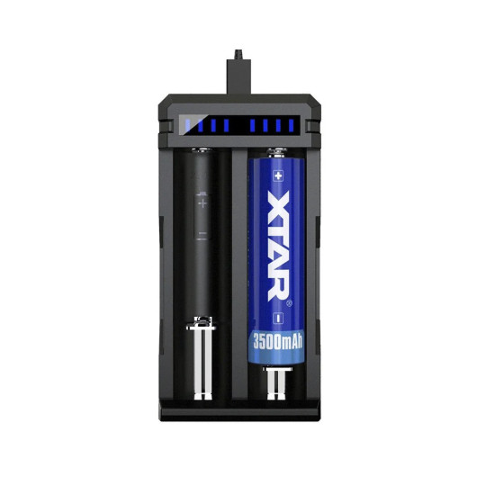 Ładowarka do akumulatorów Li-ion 18650 USB-C XTAR SC2