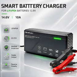 Ładowarka do akumulatora LiFePO4 12V | 10A | PF 0.9 | LED 