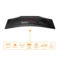 Monitor 34 cale CU34G4CA VA Curved 180Hz HDMIx2 DP
