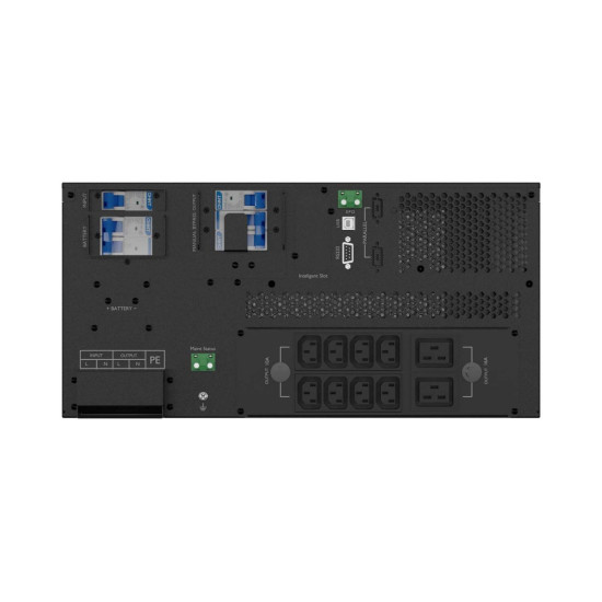 Zasilacz awaryjny UPS On-Line 10 000VA RACK 10X IEC, USB-B, LCD, metalowa obudowa DUST-FREE