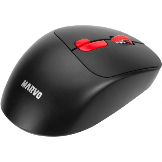Mysz biurowa MARVO M809W BK wireless czarna 
