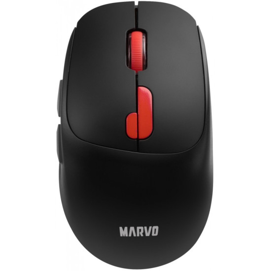 Mysz biurowa MARVO M809W BK wireless czarna 
