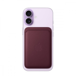 Portfel z tkaniny FineWoven z MagSafe do iPhonea - burgund