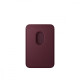 Portfel z tkaniny FineWoven z MagSafe do iPhonea - burgund