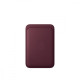 Portfel z tkaniny FineWoven z MagSafe do iPhonea - burgund