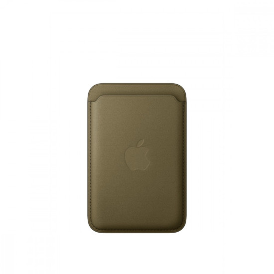 Portfel z tkaniny FineWoven z MagSafe do iPhonea - ciemna oliwka