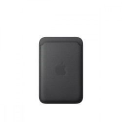 Portfel z tkaniny FineWoven z MagSafe do iPhonea - czarny
