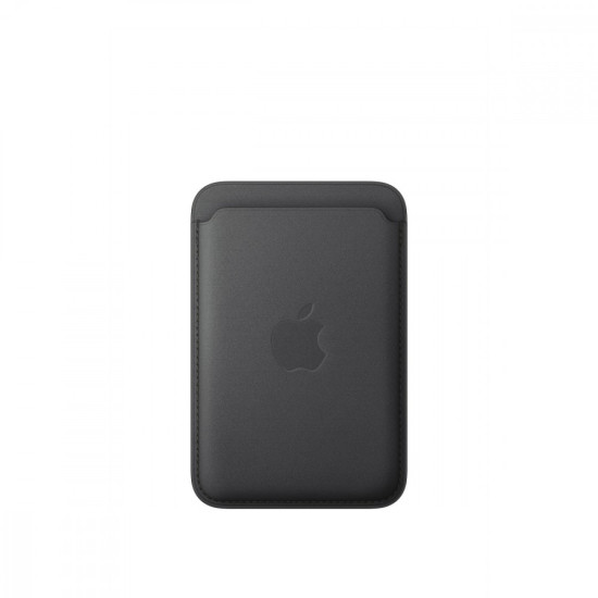 Portfel z tkaniny FineWoven z MagSafe do iPhonea - czarny