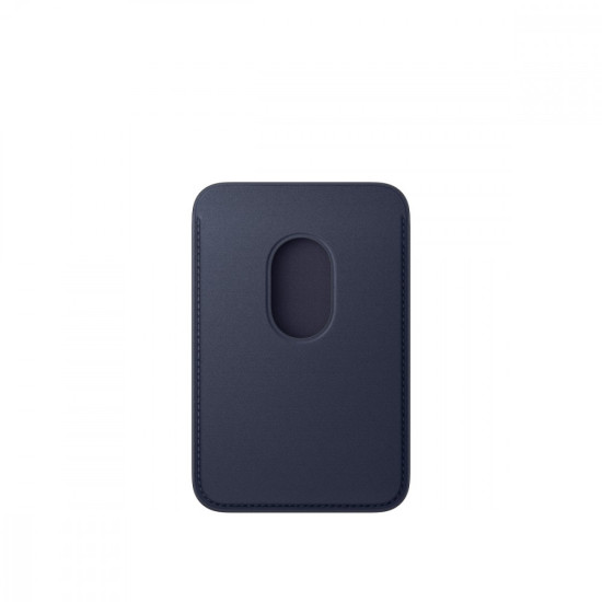 Portfel z tkaniny FineWoven z MagSafe do iPhonea - granat