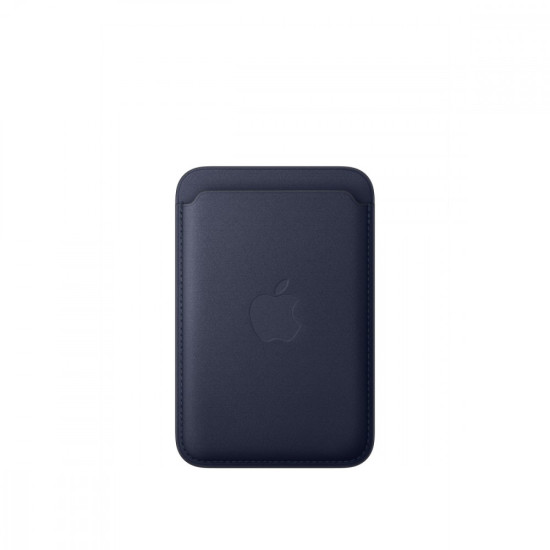 Portfel z tkaniny FineWoven z MagSafe do iPhonea - granat