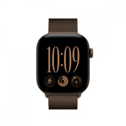 Bransoleta mediolańska w kolorze ciemnego brązu do koperty 40 mm