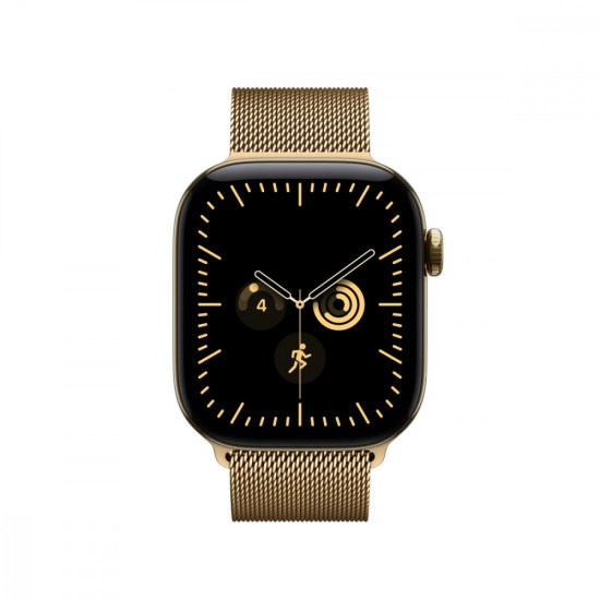 Bransoleta mediolańska w kolorze żywego złota do koperty 40 mm