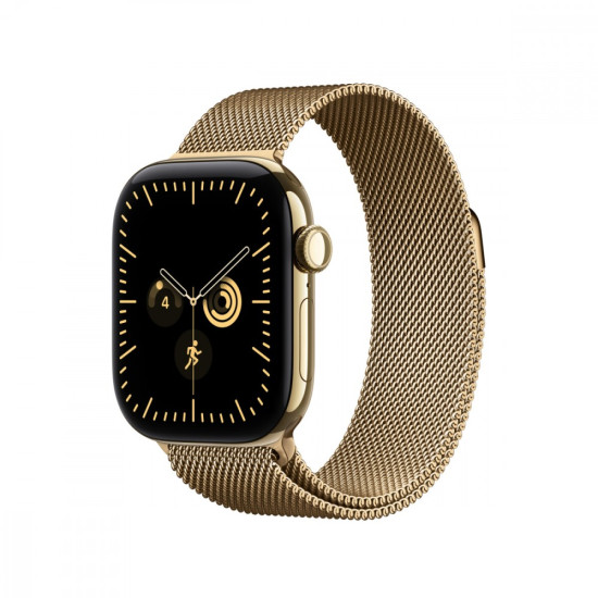 Bransoleta mediolańska w kolorze żywego złota do koperty 40 mm