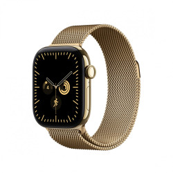 Bransoleta mediolańska w kolorze żywego złota do koperty 42 mm