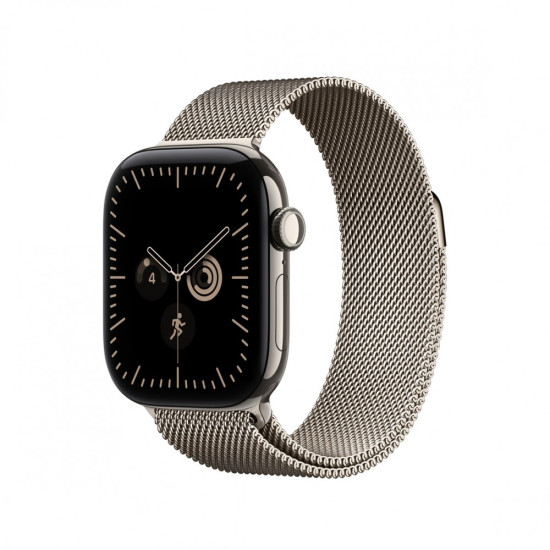 Bransoleta mediolańska w kolorze naturalnym do koperty 42 mm