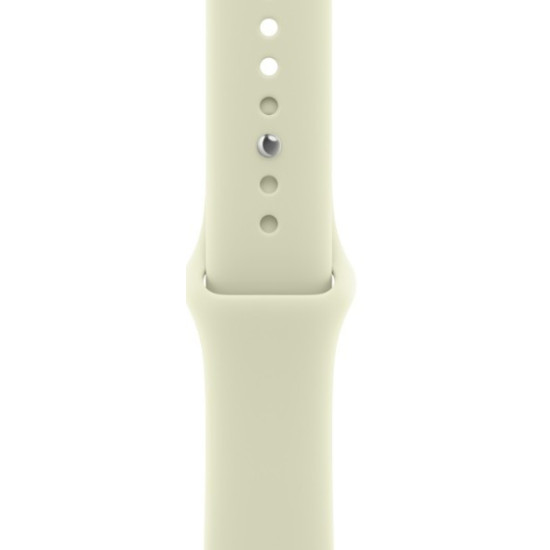 Pasek sportowy w kolorze bladej agawy do koperty 40 mm - rozmiar S/M