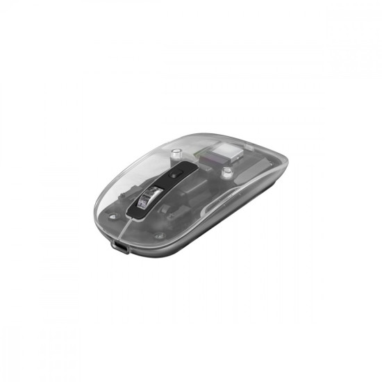 Mysz biurowa PRIS M B10 wireless czarna 