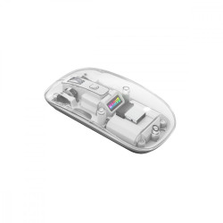 Mysz biurowa PRIS M B10 wireless biała 
