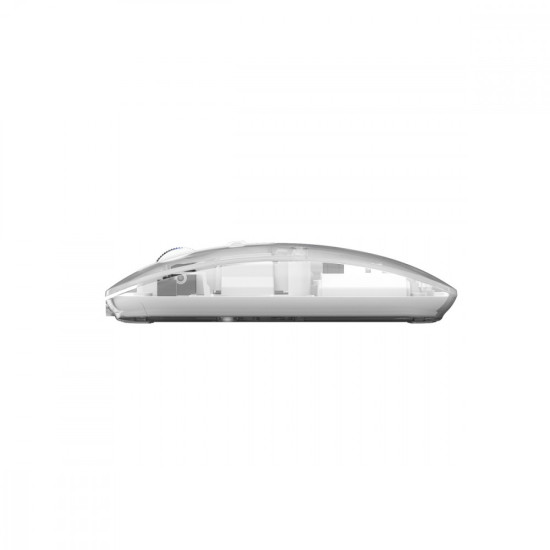 Mysz biurowa PRIS M B10 wireless biała 