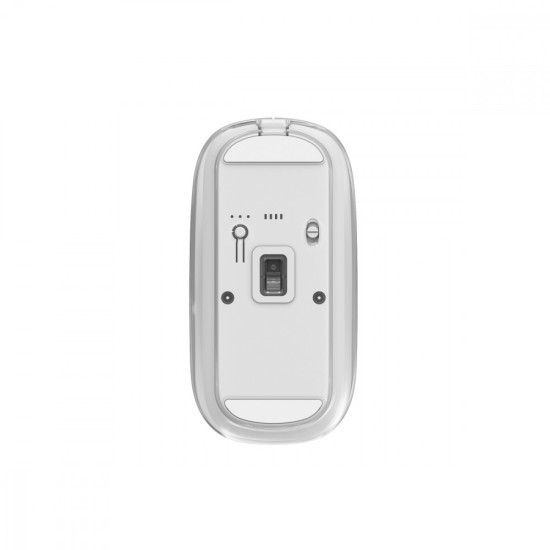 Mysz biurowa PRIS M B10 wireless biała 