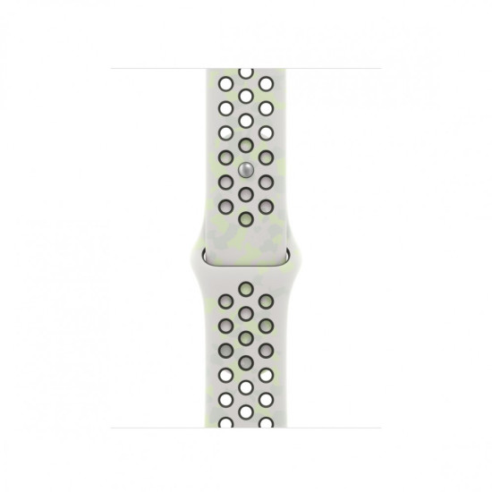 Pasek sportowy Nike w kolorze klasycznej bieli do koperty 42 mm - rozmiar S/M