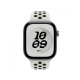 Pasek sportowy Nike w kolorze klasycznej bieli do koperty 42 mm - rozmiar S/M