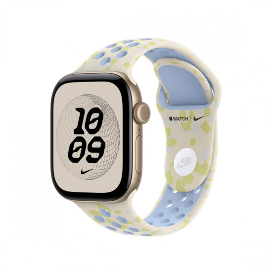 Pasek sportowy Nike w kolorze pastelowej kredy do koperty 42 mm - rozmiar S/M