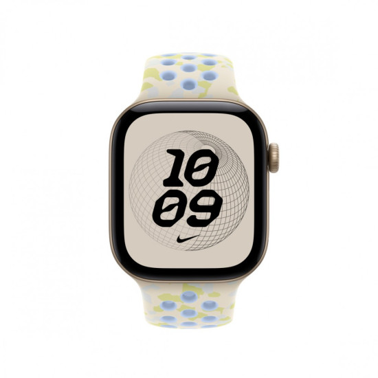 Pasek sportowy Nike w kolorze pastelowej kredy do koperty 42 mm - rozmiar S/M