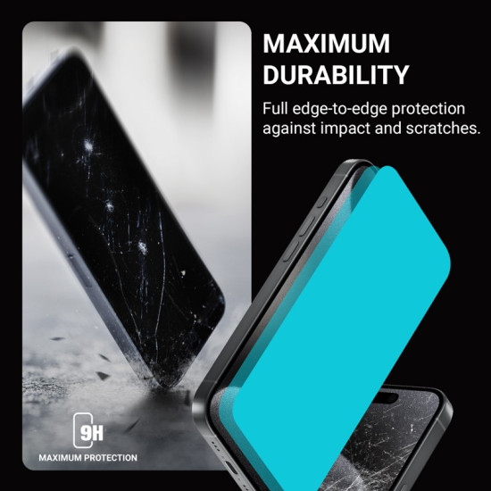 Hartowane szkło prywatyzujące Privacy 3D Armour Glass do iPhone 18 Pro Max
