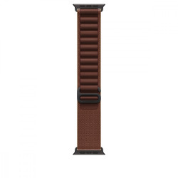 Opaska Alpine w kolorze burgundu do koperty 49 mm - rozmiar M - wykończenie z tytanu w kolorze czarnym