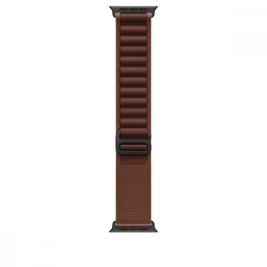 Opaska Alpine w kolorze burgundu do koperty 49 mm - rozmiar M - wykończenie z tytanu w kolorze czarnym