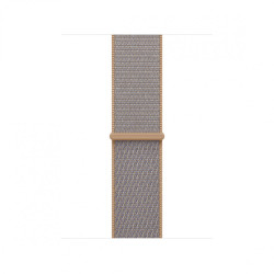 Opaska sportowa w kolorze spranego dżinsu do koperty 40 mm